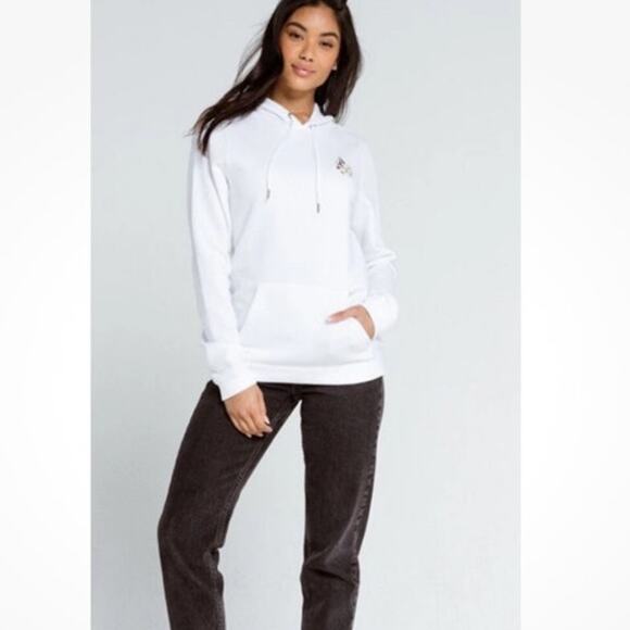 Volcom White Ride into the Sunset White Hoodie size S - Picture 2 of 8